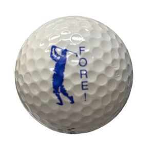 Fore! Logo Maxfli Revolution Solid Golf Ball